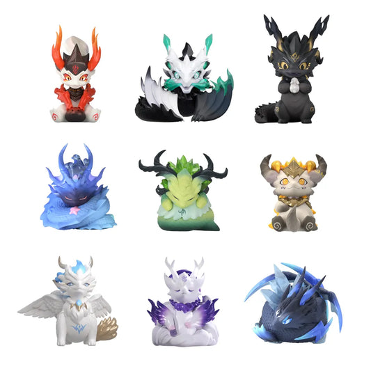 Moyu – Shanhai Administration Series “Party with Dragon” Blind Box Designer Toy Figure – Single Box