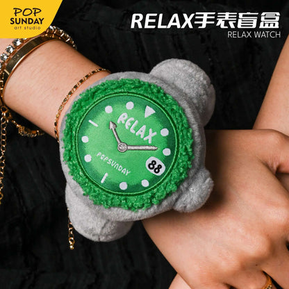 POP SUNDAY & RELAX Watch Blind Box – Plush Pendant & Fashion Accessory, Full Set of 8