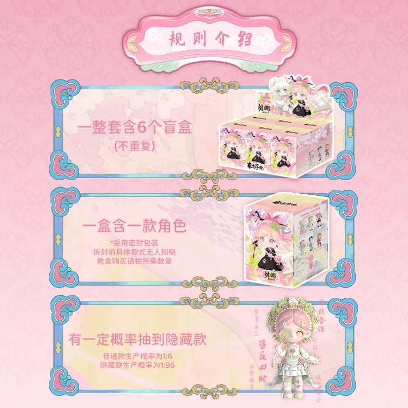 Tangna Eastern Overture Series – New Chinese Style PVC Blind Box Figure Toy Ornament