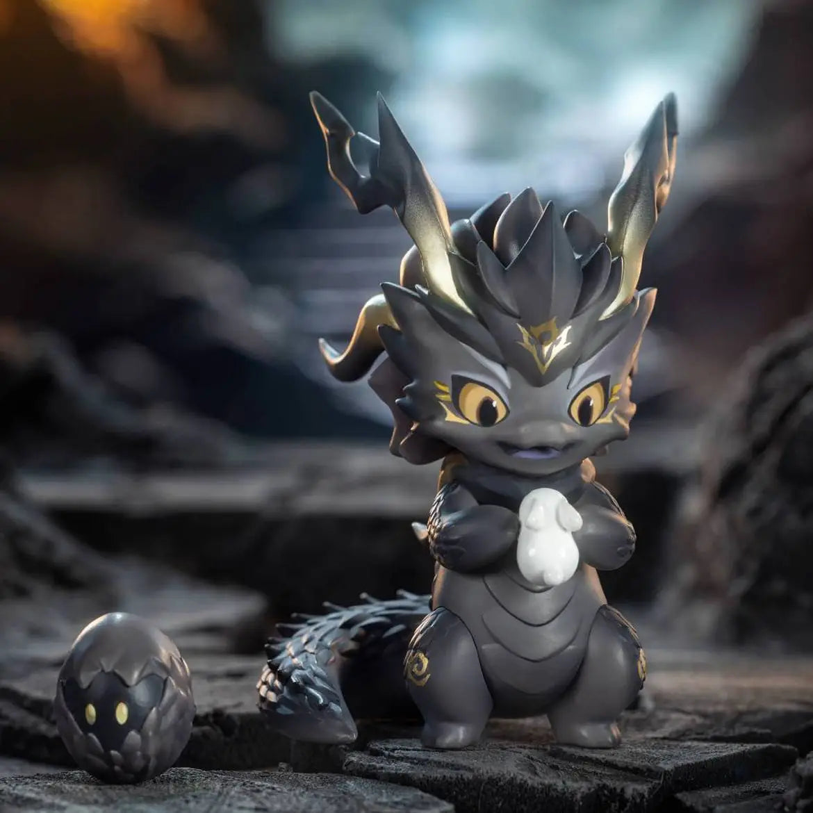 Moyu – Shanhai Administration Series “Party with Dragon” Blind Box Designer Toy Figure – Single Box