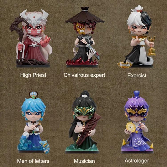 Hoozai Dream Collector's Blind Box - Limited Edition Hipster Figures, Each Box Unlocks a Small Mysterious World